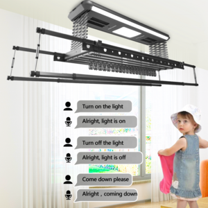 Eco-friendly Smart Automatic Laundry Clothes Drying Rack Energy-efficient Innovative Compact Dryer Close Hanger for Drying 1 Pcs