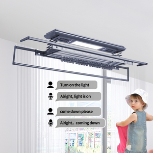 Eco-friendly Smart electric ceiling clothes drying rack smart electric clothes dryer racks