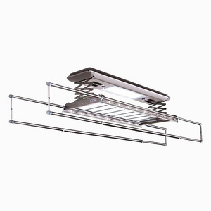 Ceiling Mounted  Heated Expandable  Electric Drying Clothes Hanger Smart Balcony Automatic Hanging Clothes Rack