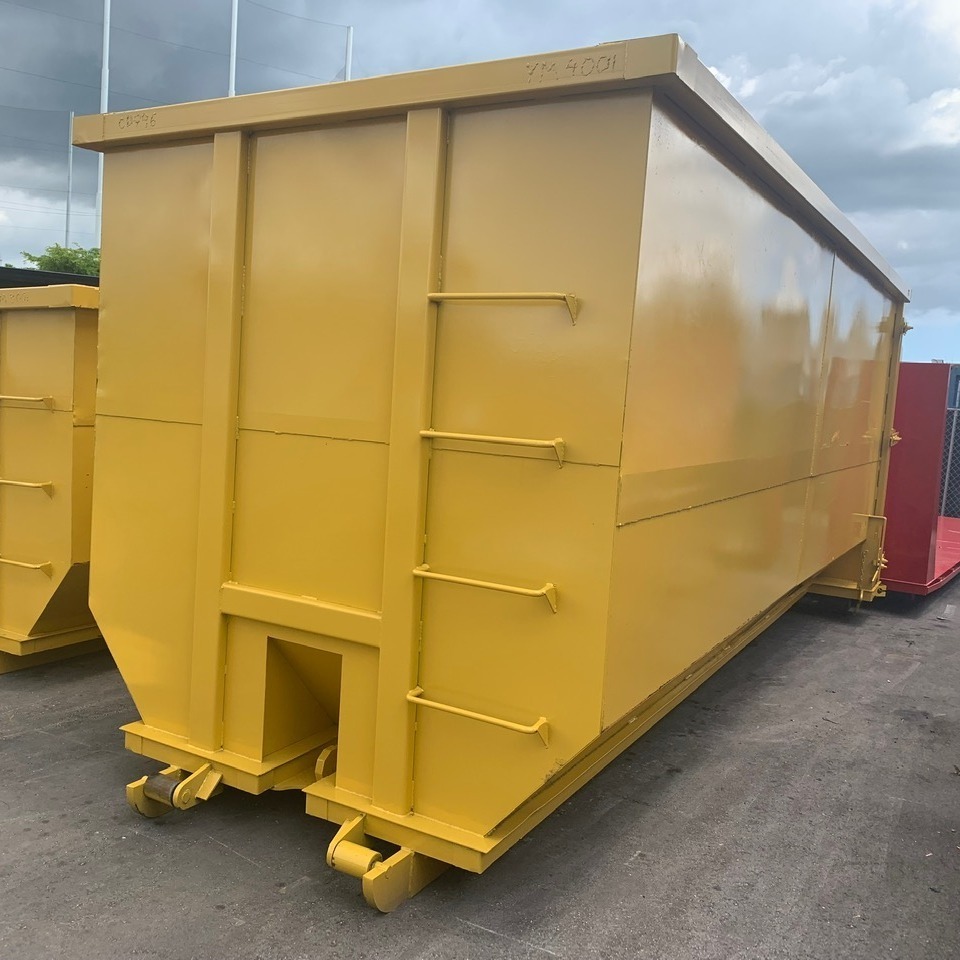 OEM Hook Lift Waste Containers Recycling Roll-off Container Hoist Roll-Off Containers Trailer