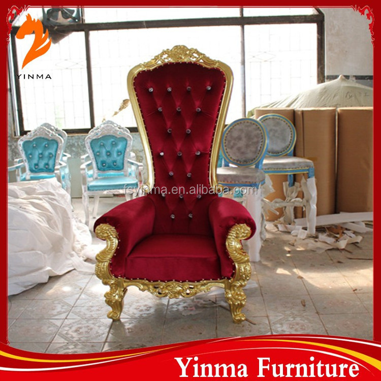 2016 wholesale high quality king throne inflatable chair