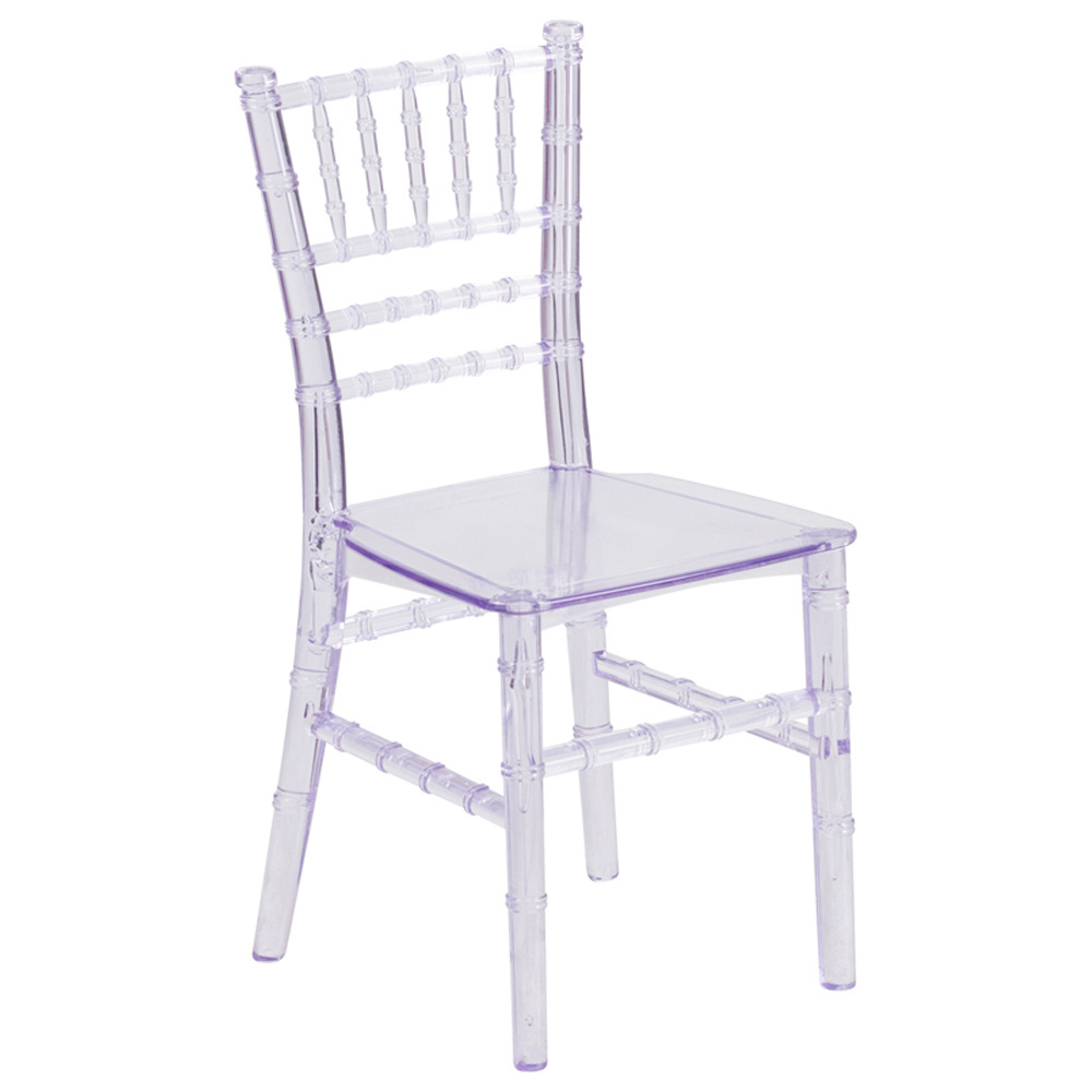 Wholesale Modern Stacking Kids Ghost Chair Acrylic Children Party Chairs For Wedding Event