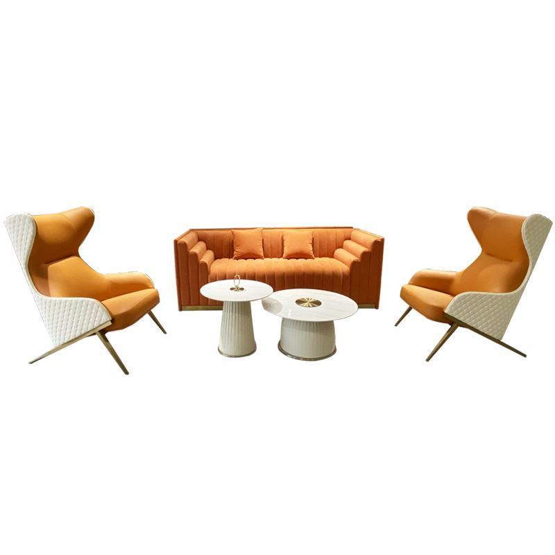 Round Hotel Lobby Sofa Curved Sofa Furniture C Shaped Fabric Sofa For Hotel/Living room/Bedroom