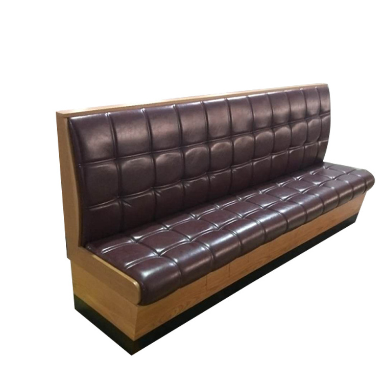 Yinma factory price luxury restaurant sofa booth seating  fast food booth