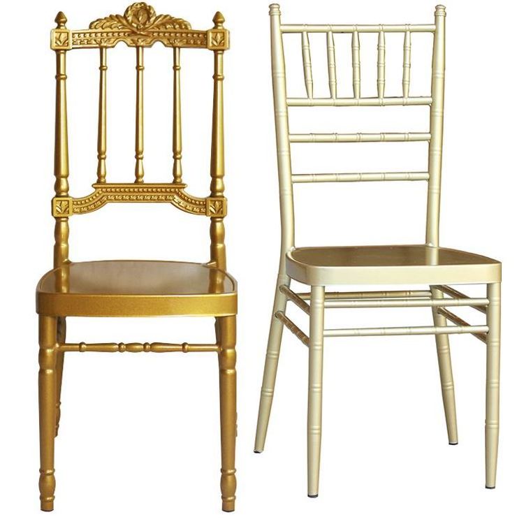 Chiavari Chairs With Pads Cushion Champagne Tiffany Cheap Rental Party Stackable Cheapest Aluminium  Chiavari Chair