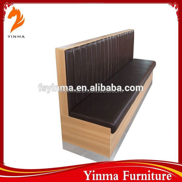 YINMA Hot sale high temperature resistance Restaurant booth sofa design