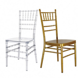 Chiavari Chairs With Pads Cushion Champagne Tiffany Cheap Rental Party Stackable Cheapest Aluminium  Chiavari Chair