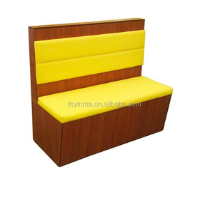 YINMA Hot sale high temperature resistance Restaurant booth sofa design