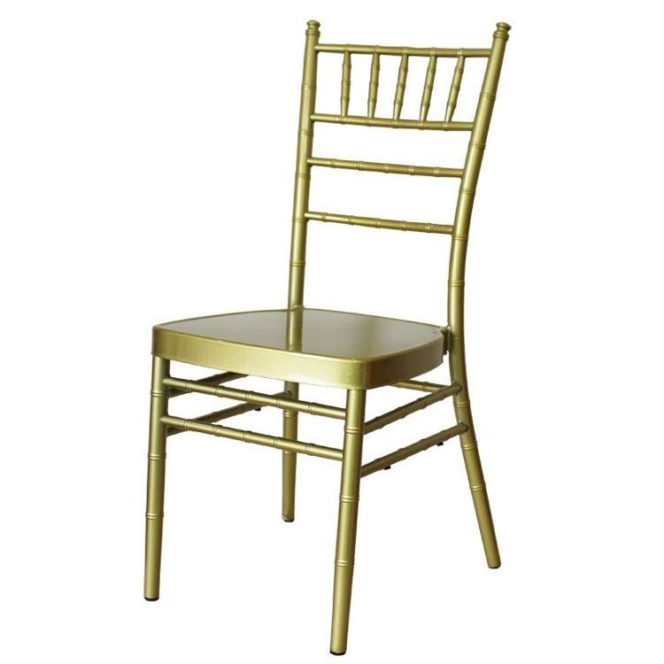 Chiavari Chairs With Pads Cushion Champagne Tiffany Cheap Rental Party Stackable Cheapest Aluminium  Chiavari Chair