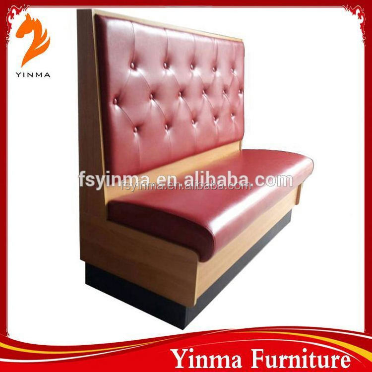 YINMA Hot sale high temperature resistance Restaurant booth sofa design