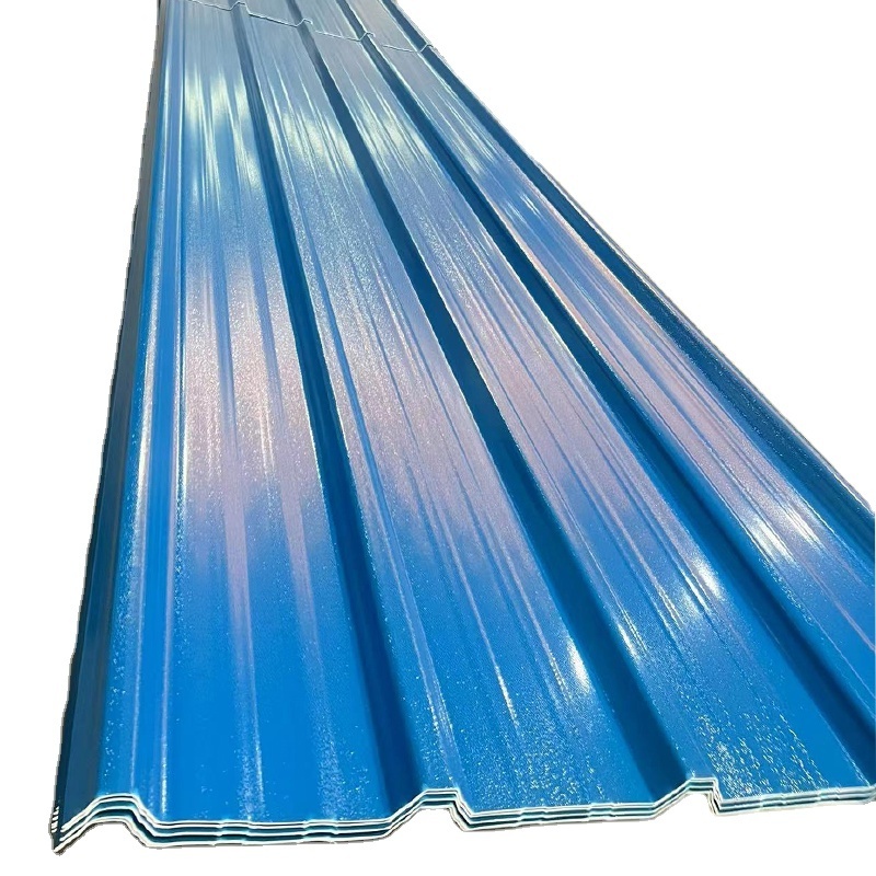 Waterproof heat insulation solid PVC corrugated plastic roof tile for warehouse workshop sheds cladding wall