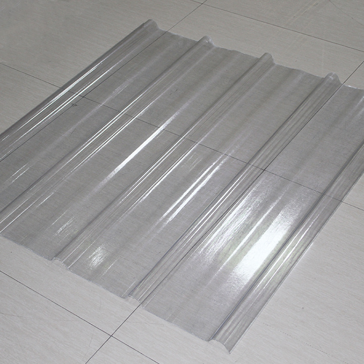 clear fiberglass roof panel