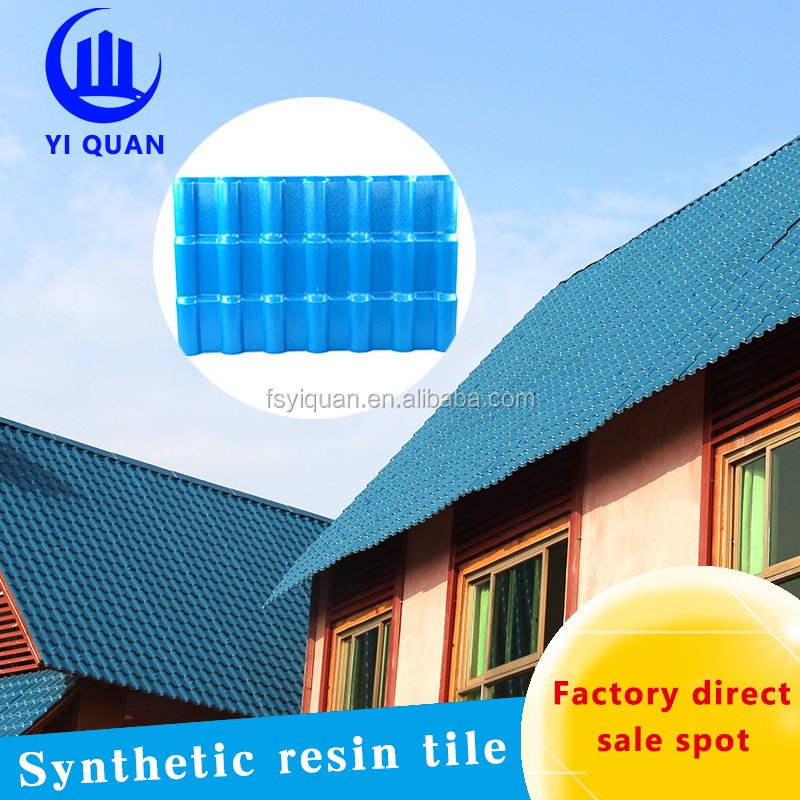 lightweight korean roof tiles with asa resin coating