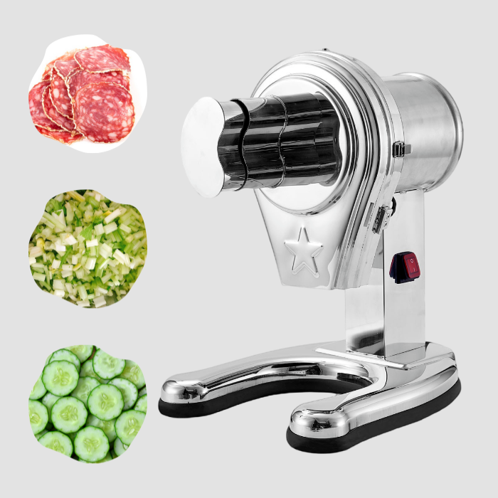 Multi-functional Vegetable Cutter Commercial Scallion Shallot Onion Slicer Electric Stainless Steel Vegetable Cutter