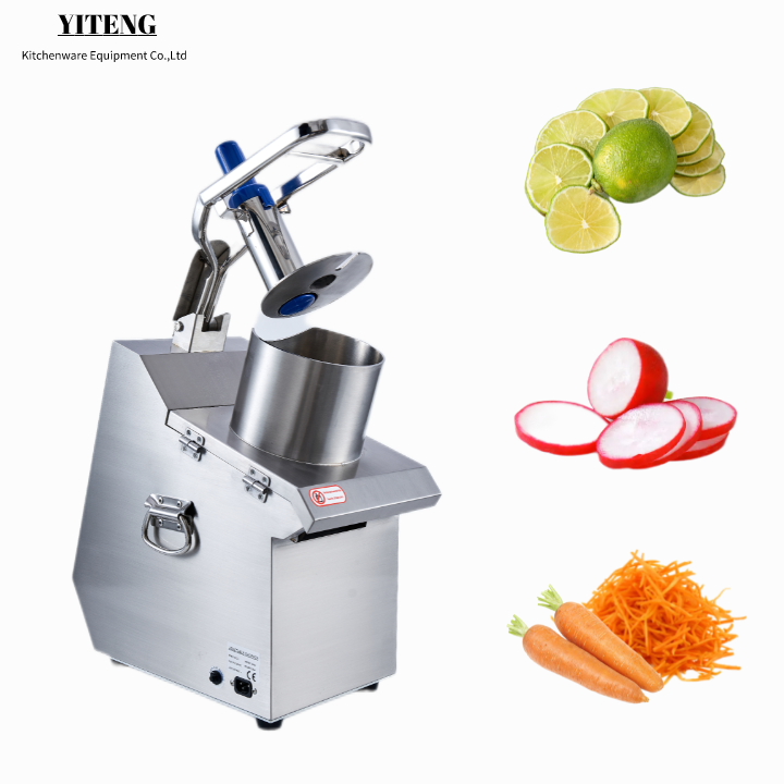 Multi Function Industry Vegetable Cutting Machine Commercial Vegetable Slicer 304SS Dicing Slicing Machine