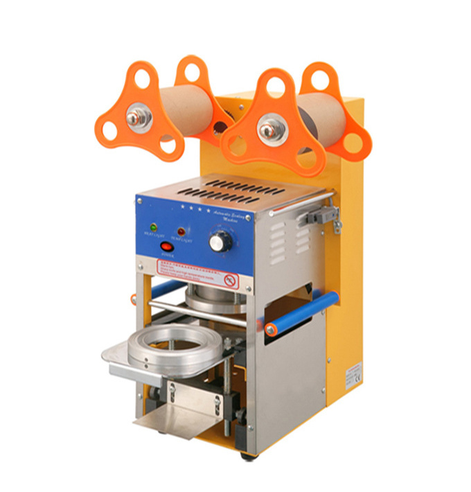 High Quality Best and cheap product aluminium foil lid plastic cup sealer machine