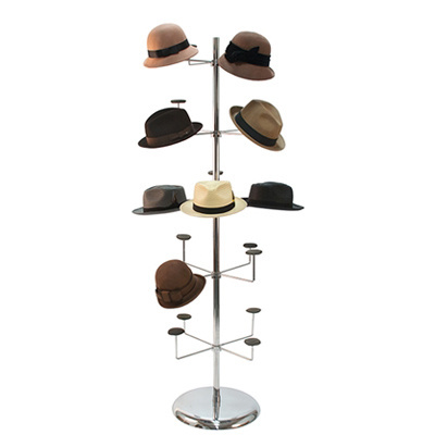 Custom Baseball Cap Display Rack And Shelf / Hat Stand Display Rack