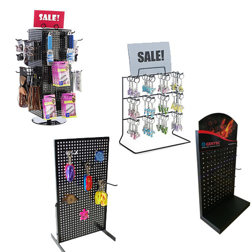 Custom Hair Accessories Counter Top Display Rack Countertop Peg Display Rack Metal Counter Top Display Spinning Rack