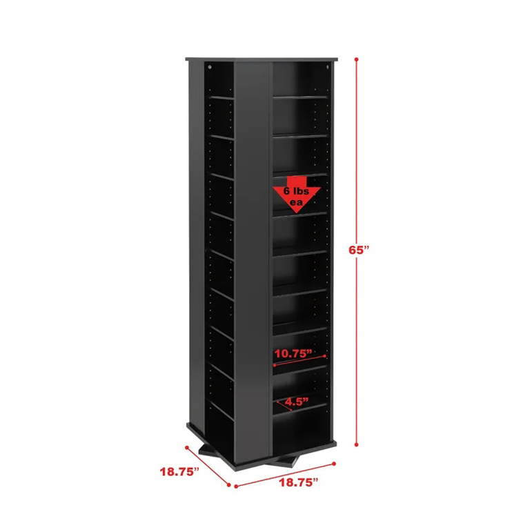 Custom Rotate Dvd Display Rack Metal Dvd Floor Display Rack, Metal Dvd Rack/ Cd Display Stand