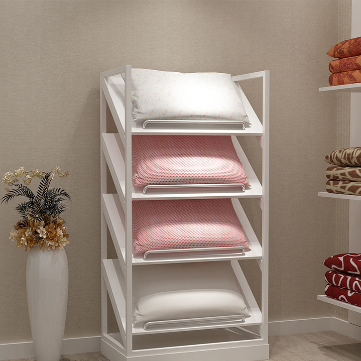 Furniture Daily Necessities Shop Curtain Carpet Display Rack Cabinet Quilt Pillow Bed Sheet Fabric Disp Display Stand Shelf