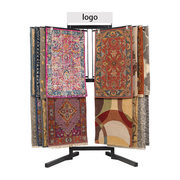 Custom Carpet Sample Display Rack Rug Display Rack Carpet Wallpaper Display Rack