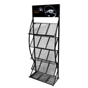 Auto parts auto steering wheel cover sample display stand