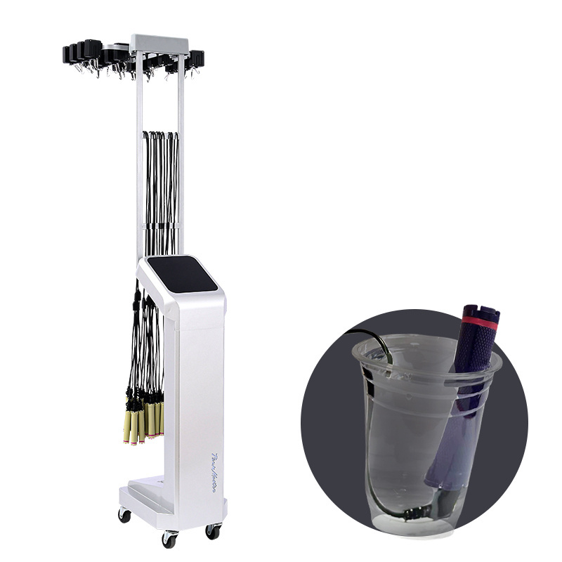 Digital Salon Upgraded Hair Curling Machine LED Touch Screen Temp Control Standing Digital Hair Perm Machine  for Sale