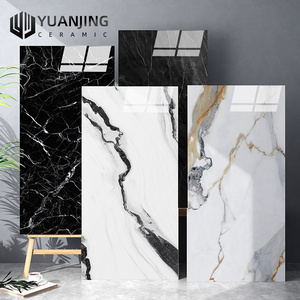 Modern Luxury tiles Marble Patterned 600*1200mm Glossy Porcelain ceramics Tiles for Interior Villa Wall and Living Room Floor