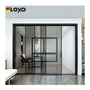 Eloyd Room Divider Soundproof Sliding Doors Price Office China Sliding Door Plexiglass Bedroom Buffer Sliding Door