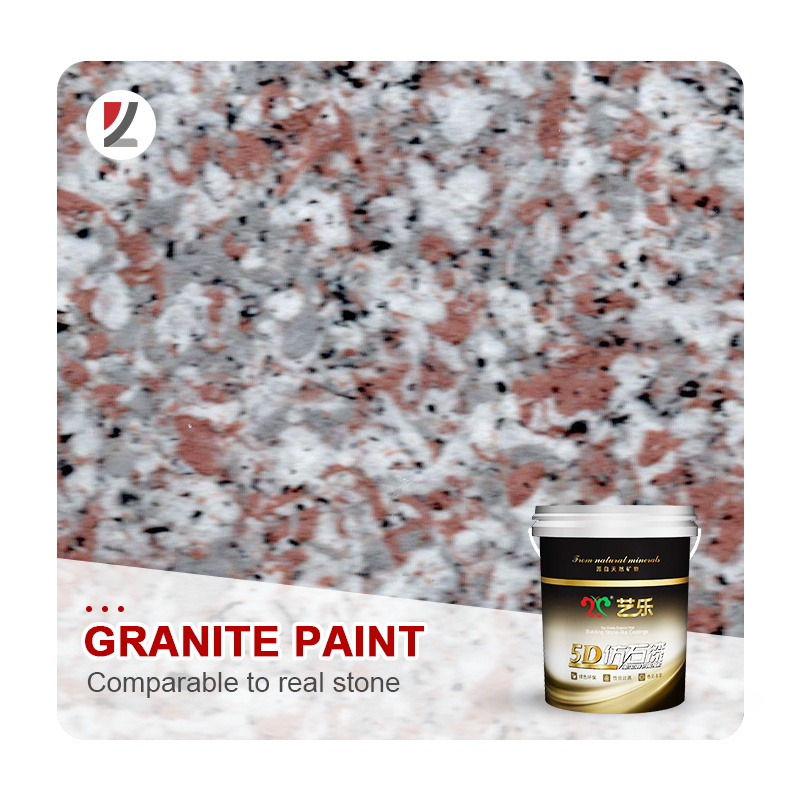 Yile Pintura Para Exterior Paint Granite Textured Paint High Gloss Paints Stucco