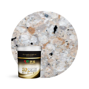 Yile Pintura Para Exterior Paint Granite Textured Paint High Gloss Paints Stucco