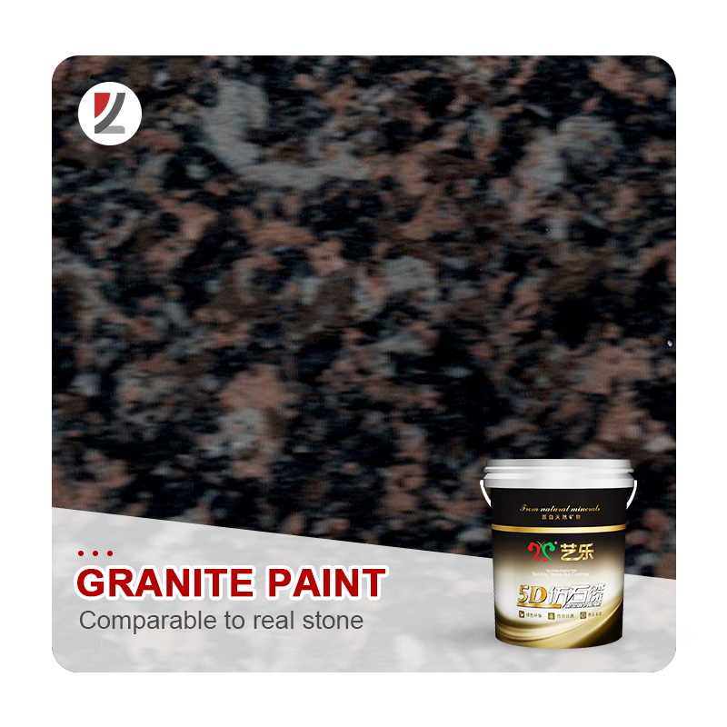 Yile Pintura Para Exterior Paint Granite Textured Paint High Gloss Paints Stucco