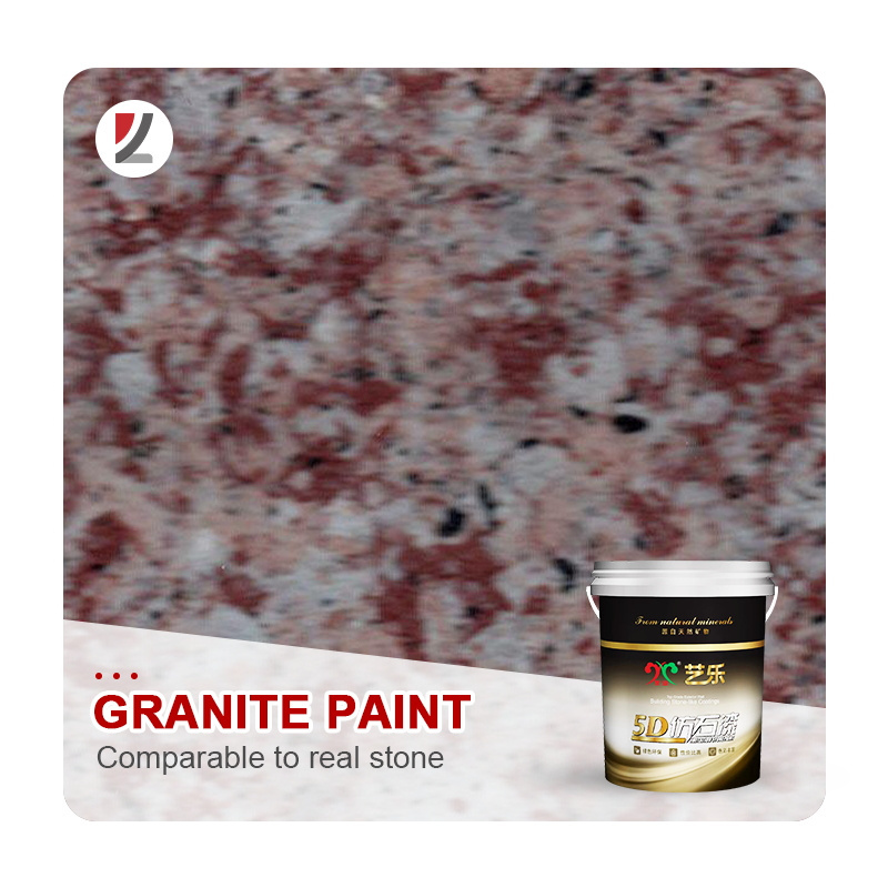 Yile Pintura Para Exterior Paint Granite Textured Paint High Gloss Paints Stucco