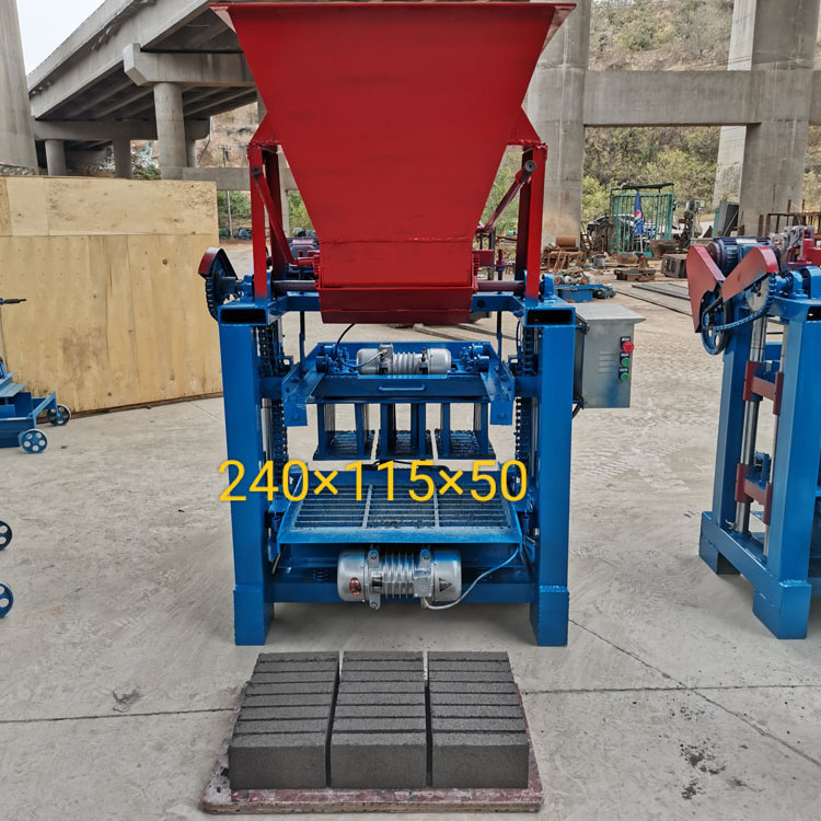 Fuyuan dirt brick making machine sand brick machine brick maker machines concrete block