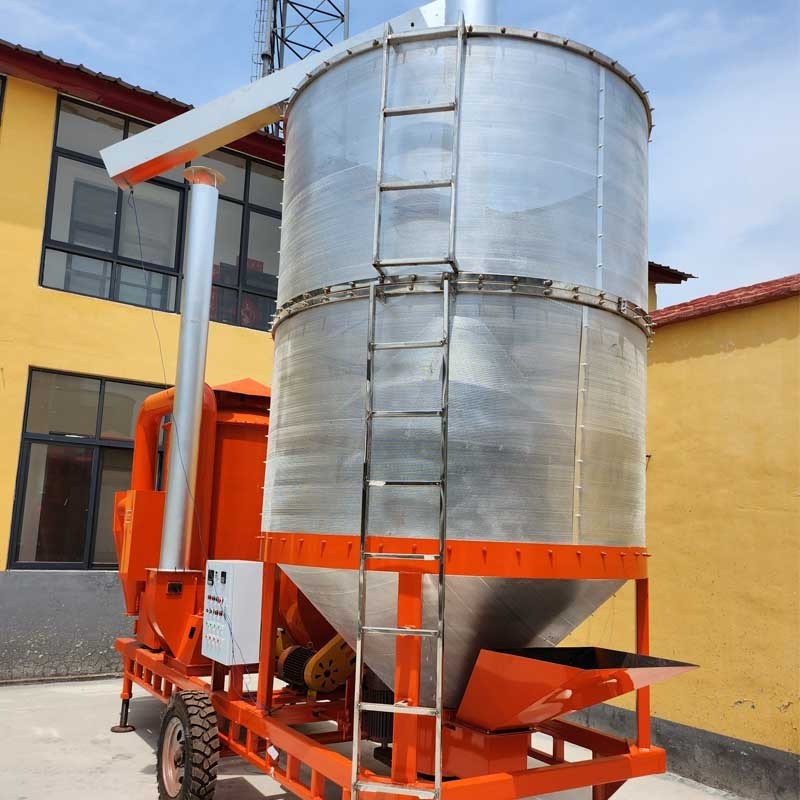 Mobile Grain Drying Machine For Drying Grain Rotary Rice Corn Multi Grain Dryer Machine