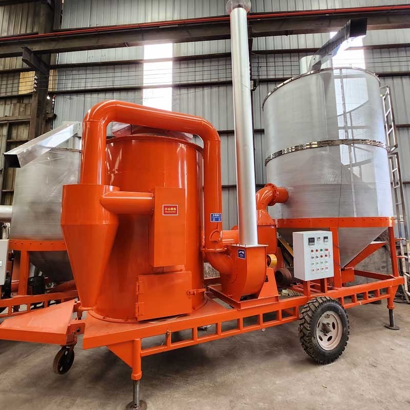 Mobile Grain Drying Machine For Drying Grain Rotary Rice Corn Multi Grain Dryer Machine