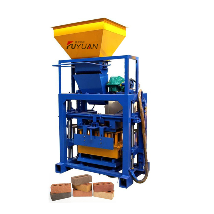 Fuyuan dirt brick making machine sand brick machine brick maker machines concrete block