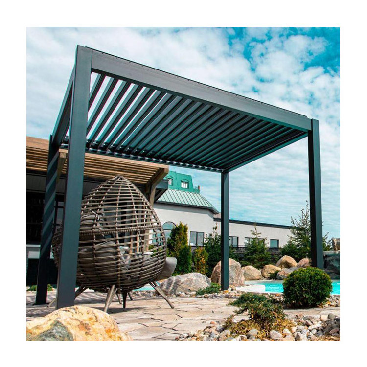 Malaysia large arches gazebo metal awning aluminum outdoor swimming pool pergola de madera