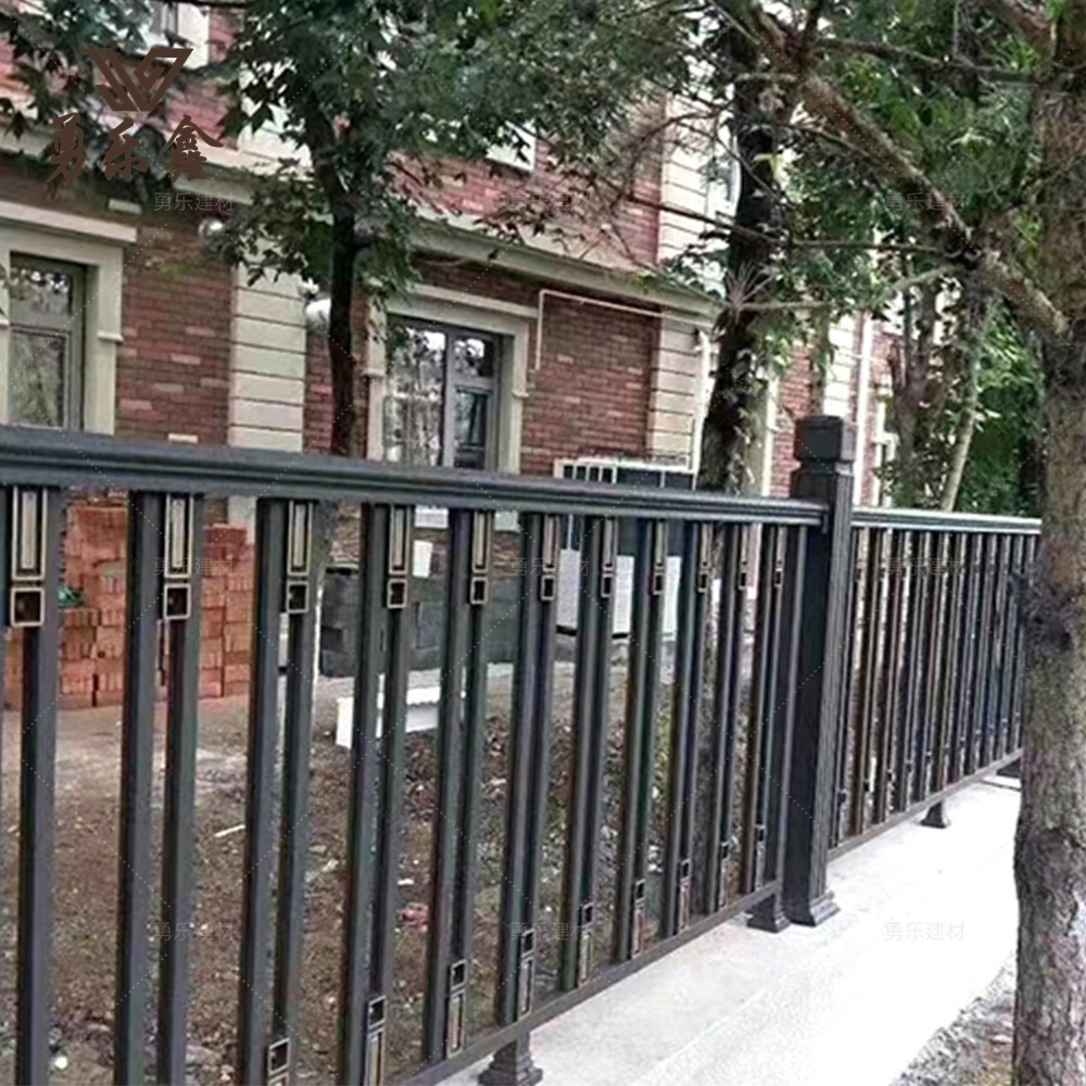 Custom Laser Cut Aluminum Balcony Garden Fence Railings Screen Panel Exterior Metal Fence Perforated Panel