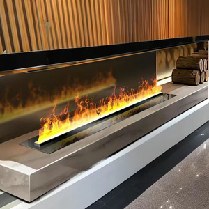 3D1800MM atomizing fireplace embedded decoration simulation LED light flame villa living room intelligent humidifier