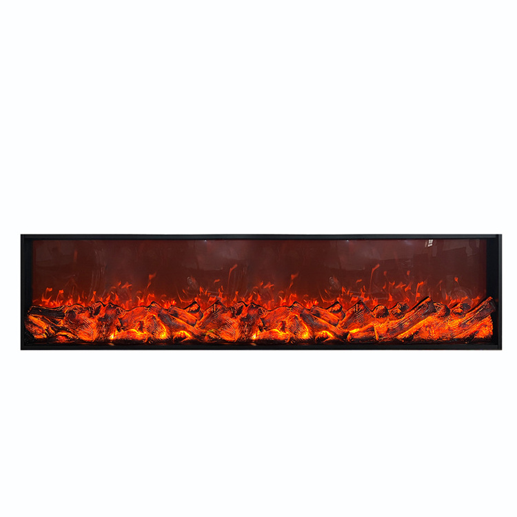 Faux Mist Insert Neon Flame Decorative Led built In Decorative Insert Electric Fireplace Remote Control