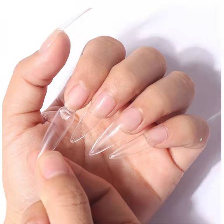 Free Sample 15g PVC Solid Glue Nail Tips Gel for nails extension Clear Solid Gel Reinforce for nail art