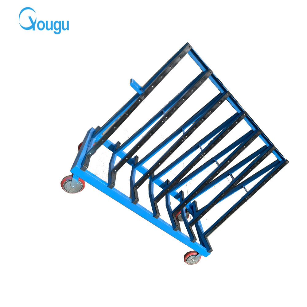 customized steel metal flat packing detached style glass racks for trucks glass transportation racks a frame glass rack