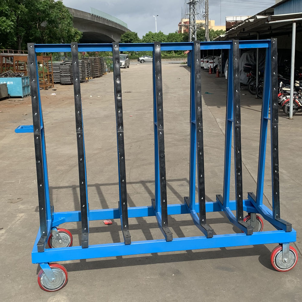 customized steel metal flat packing detached style glass racks for trucks glass transportation racks a frame glass rack