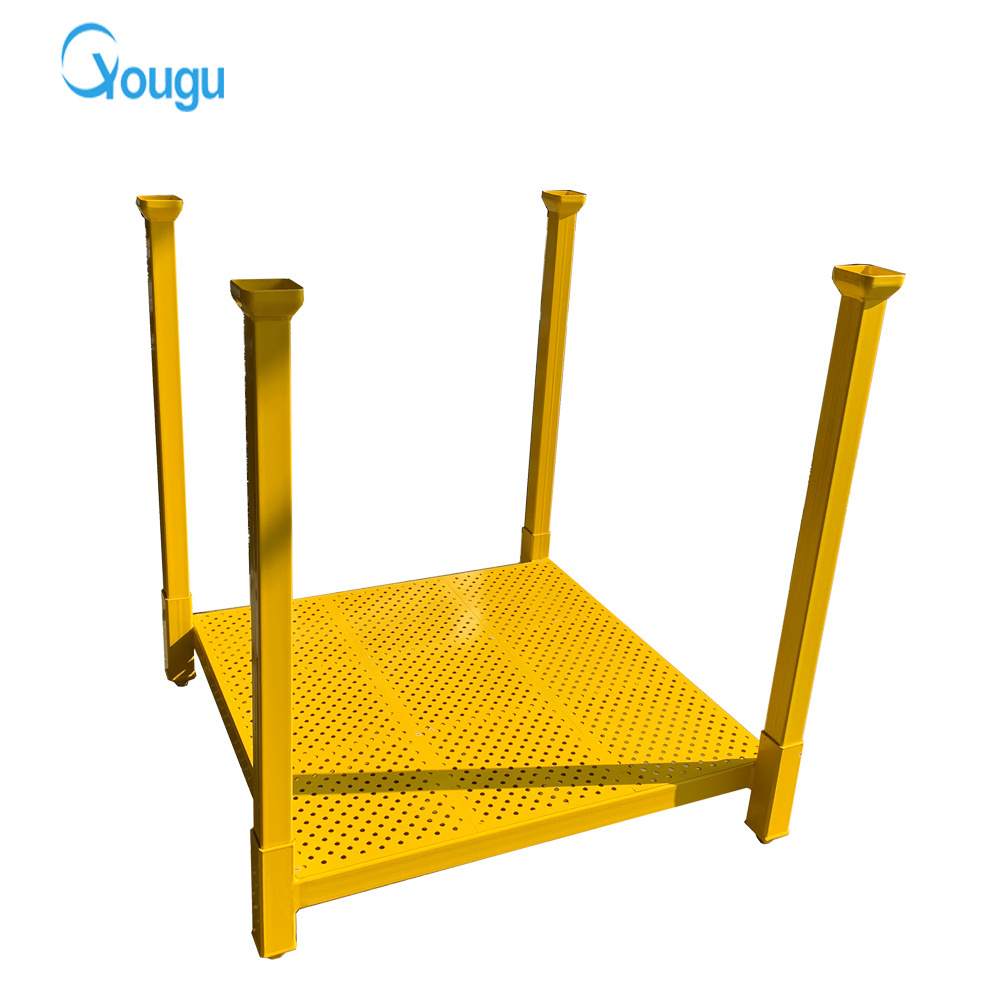 Heavy duty Industrial Metal Storage Steel Stacking Pallet Rack For Warehouse