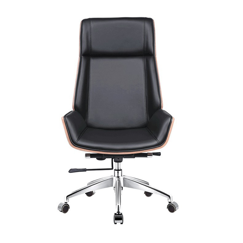 high-end office pu gaming chair hot selling wood pu home office chairs