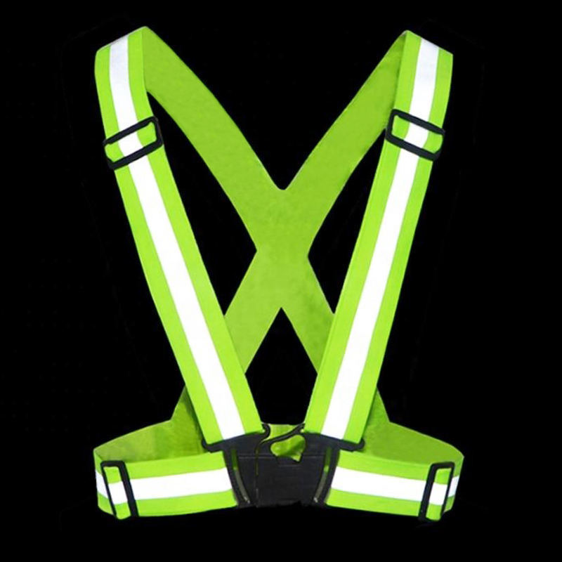 YouGuang Wholesale Hi Vis Custom Running Cycling Bike Reflective Belt Fabric Vest ,Reflective Safety Belt