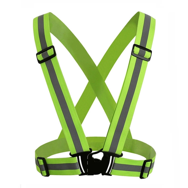 YouGuang Wholesale Hi Vis Custom Running Cycling Bike Reflective Belt Fabric Vest ,Reflective Safety Belt