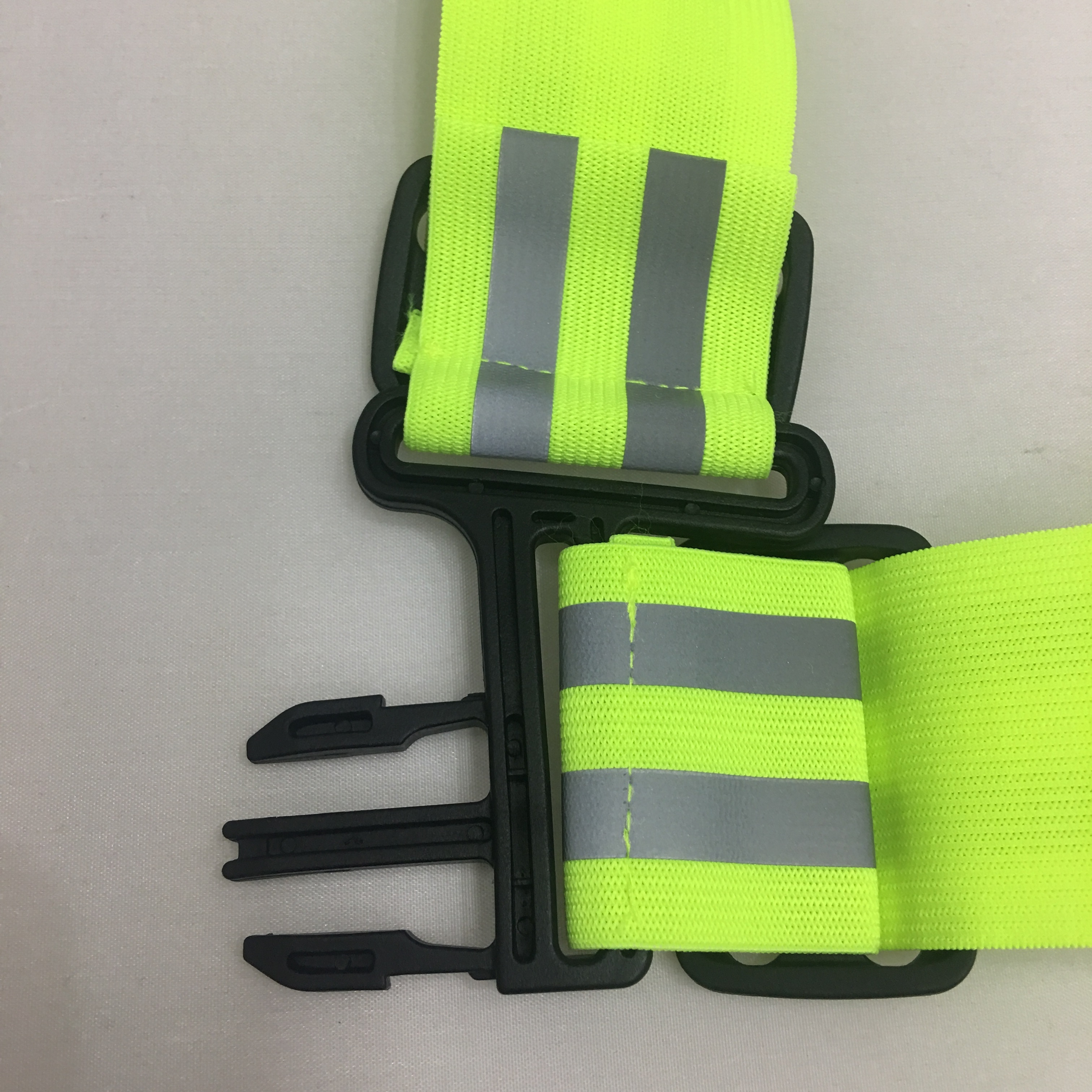 Factory Wholesale Sport Reflective Adjustable Running Vest For Night Running Green Orange Pink Night Run Reflective Belt