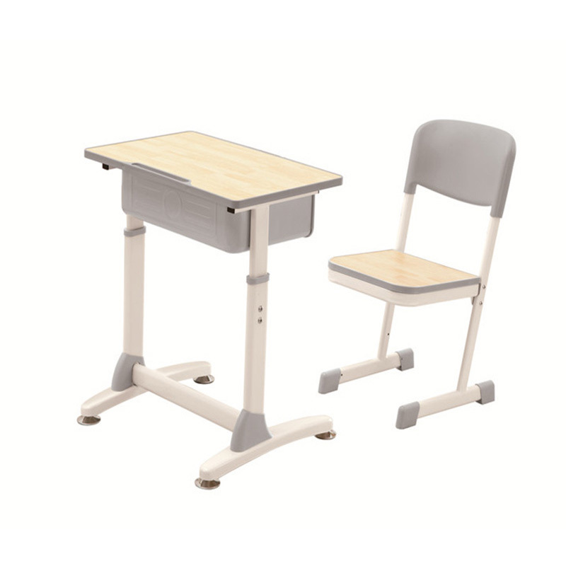 modern ABS school furniture student desk for school desk and chair set kids chair and table